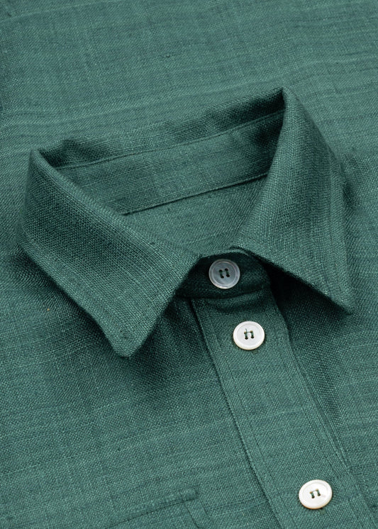 Tasar Silk 'Polo Dress'