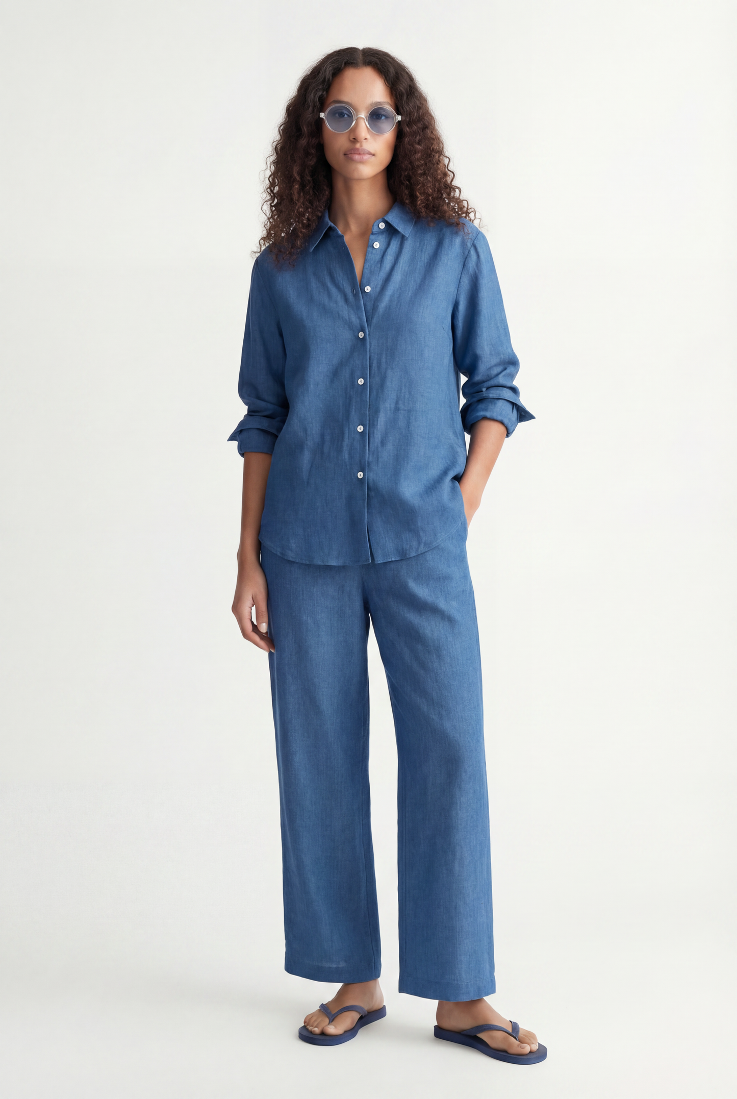 Linen 'Woman Shirt'
