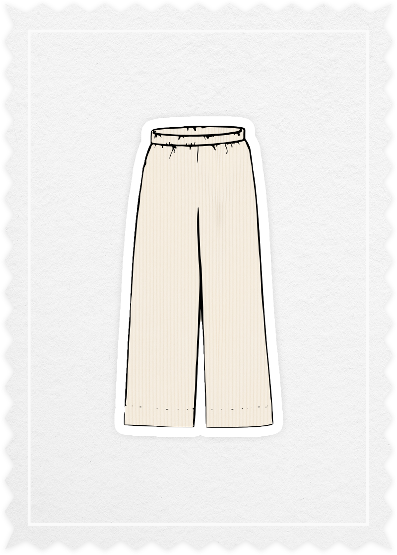 Corduroy 'Easy Pants'