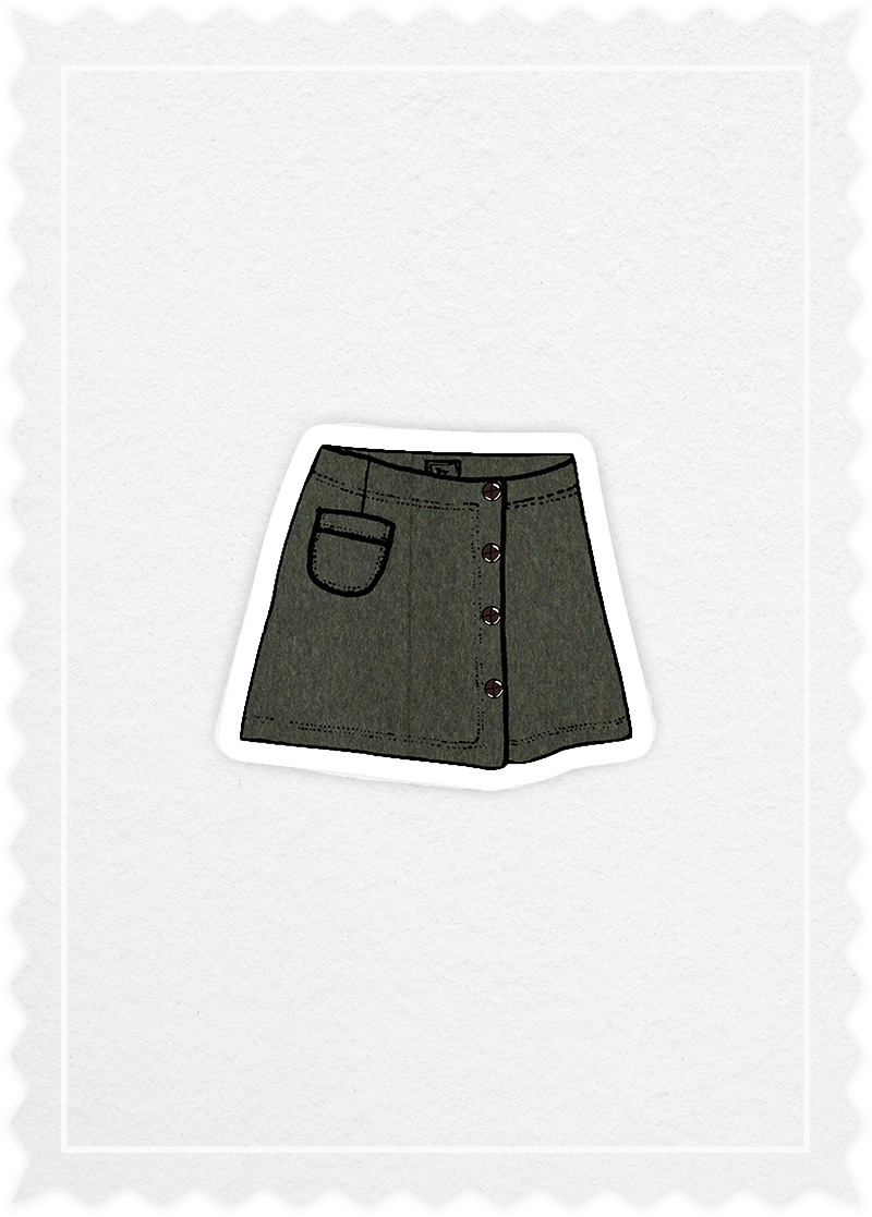 Loden 'Franzesin Skirt'