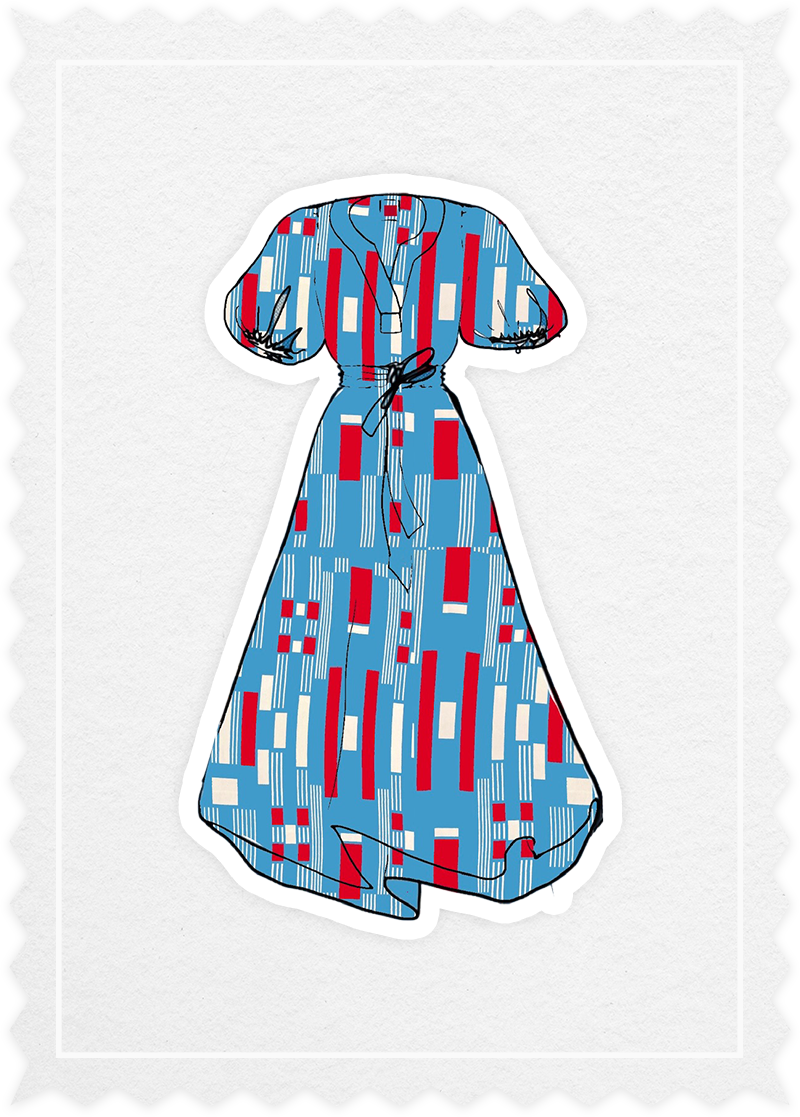 Printed 'Prinzessin Dress'