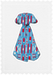 Printed 'Prinzessin Dress'