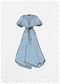 Linen 'Prinzessin Dress'