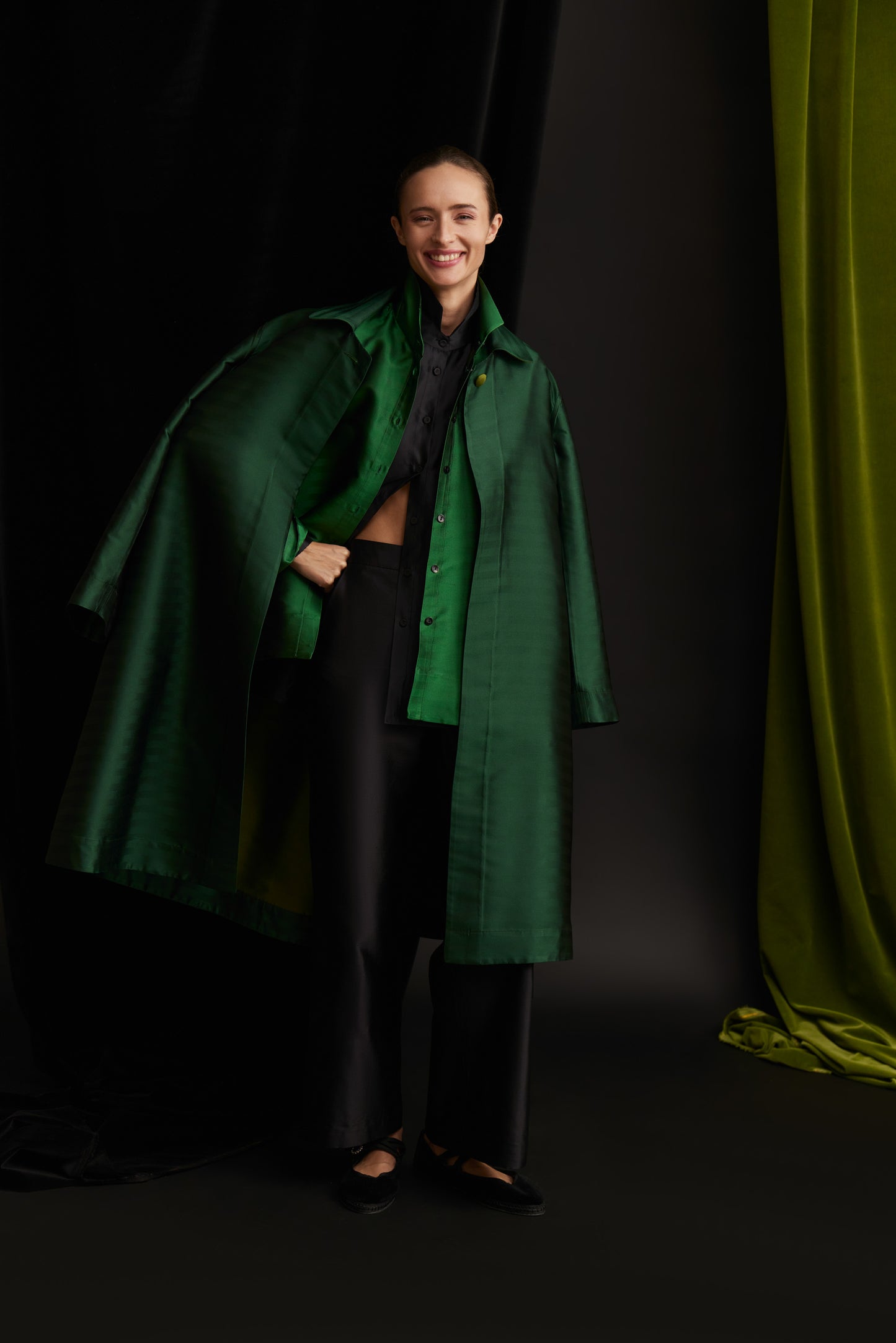 Silken 'Mirage' Coat