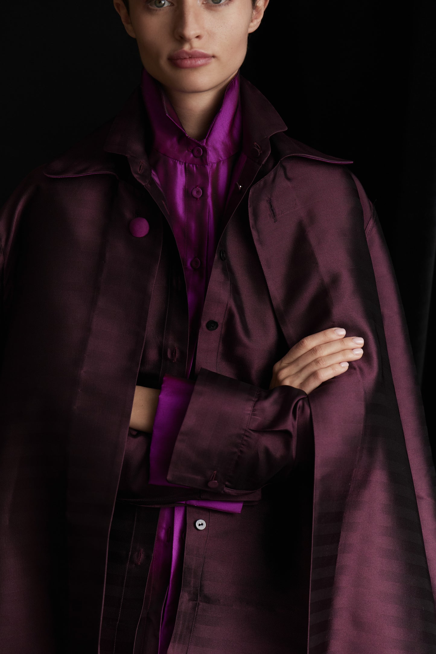 Silken 'Mirage' Coat